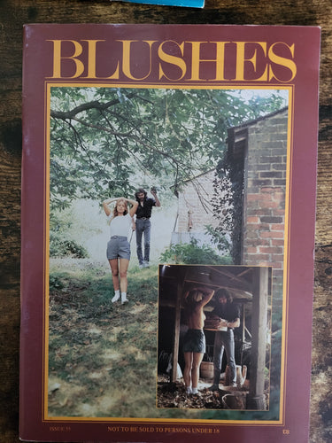 Blushes Magazine No 55.. UK Vintage Bondage And CP Magazine